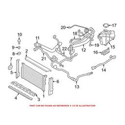 BMW Engine Coolant Reservoir